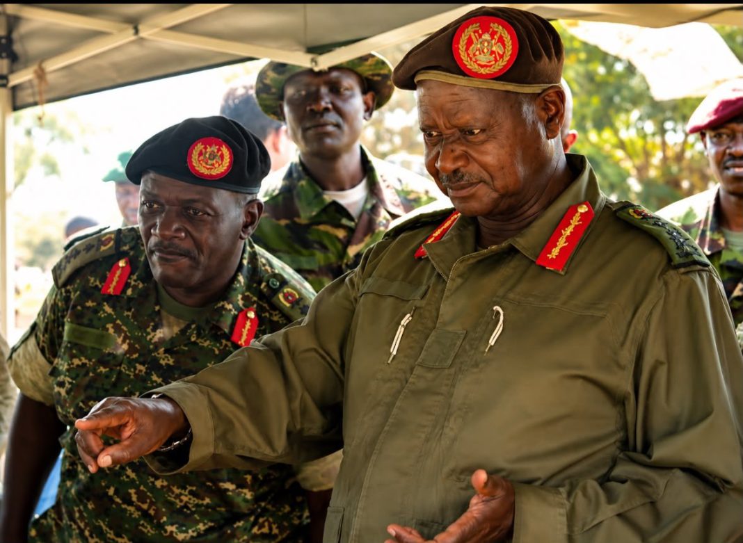 Katumba Wamala credits Museveni for shaping 47-year military career Katumba Wamala credits Museveni for shaping 47-year military career