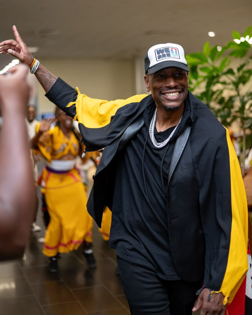 Tyrese Gibson Arrives in Uganda to Headline Africa Coffee Marathon Tyrese Gibson Arrives in Uganda to Headline Africa Coffee Marathon