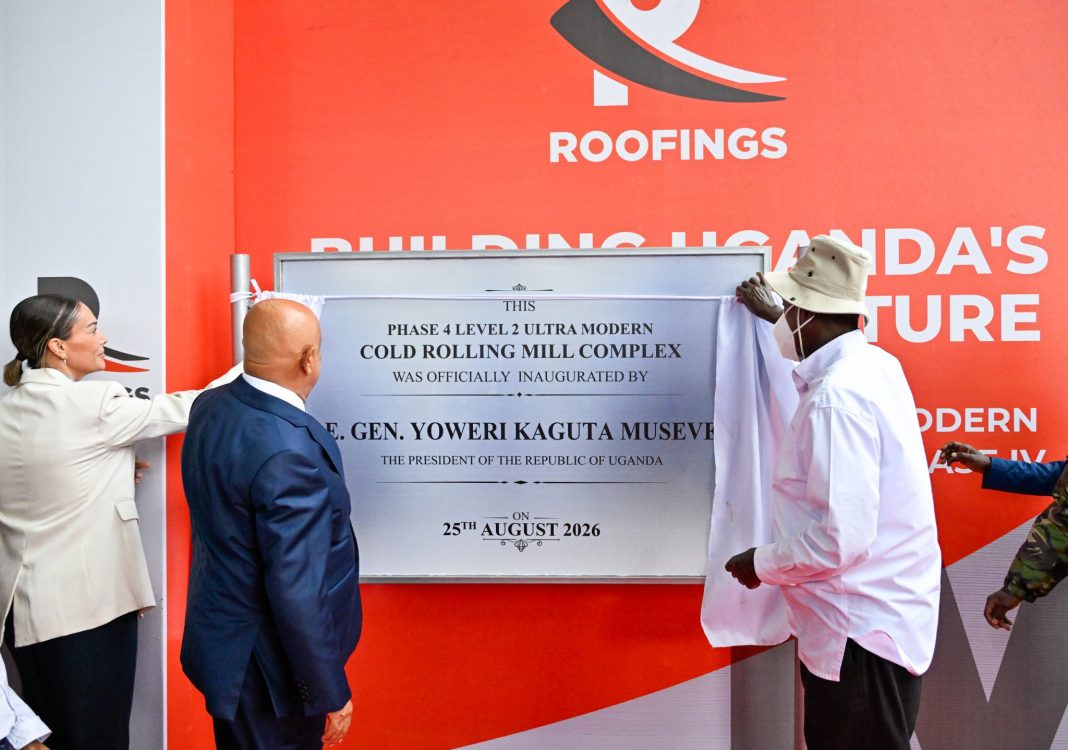 Museveni Opens $125 Million Roofings Steel Plant in Major Industrialisation Push Museveni Opens $125 Million Roofings Steel Plant in Major Industrialisation Push