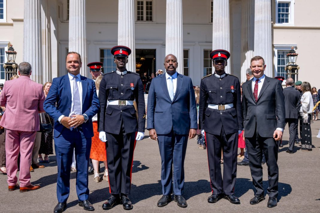 Muhoozi Kainerugaba’s son graduates from Sandhurst alongside fellow Ugandan officer Muhoozi Kainerugaba’s son graduates from Sandhurst alongside fellow Ugandan officer