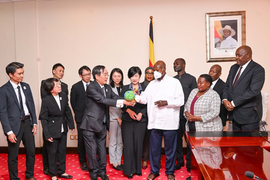 Museveni asks Japan for direct road equipment deal, more investment Museveni asks Japan for direct road equipment deal, more investment