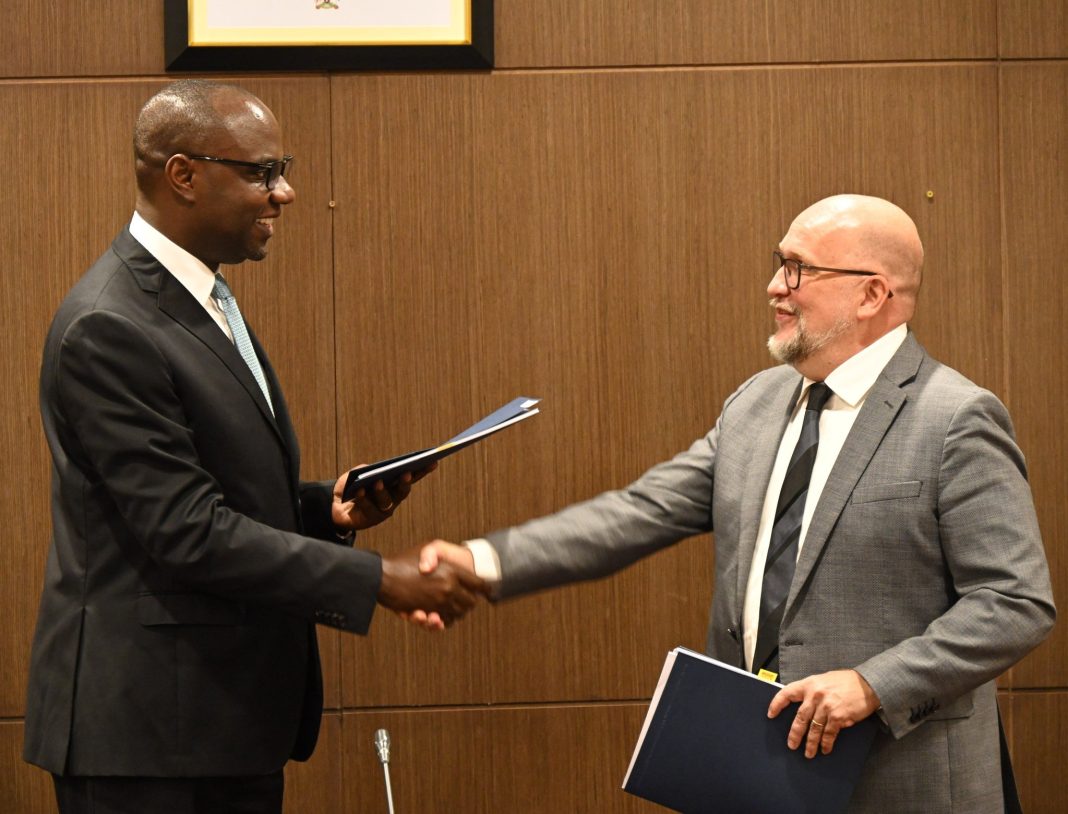 Uganda and US sign $1.7bn health deal in shift towards government-led funding Uganda and US sign $1.7bn health deal in shift towards government-led funding