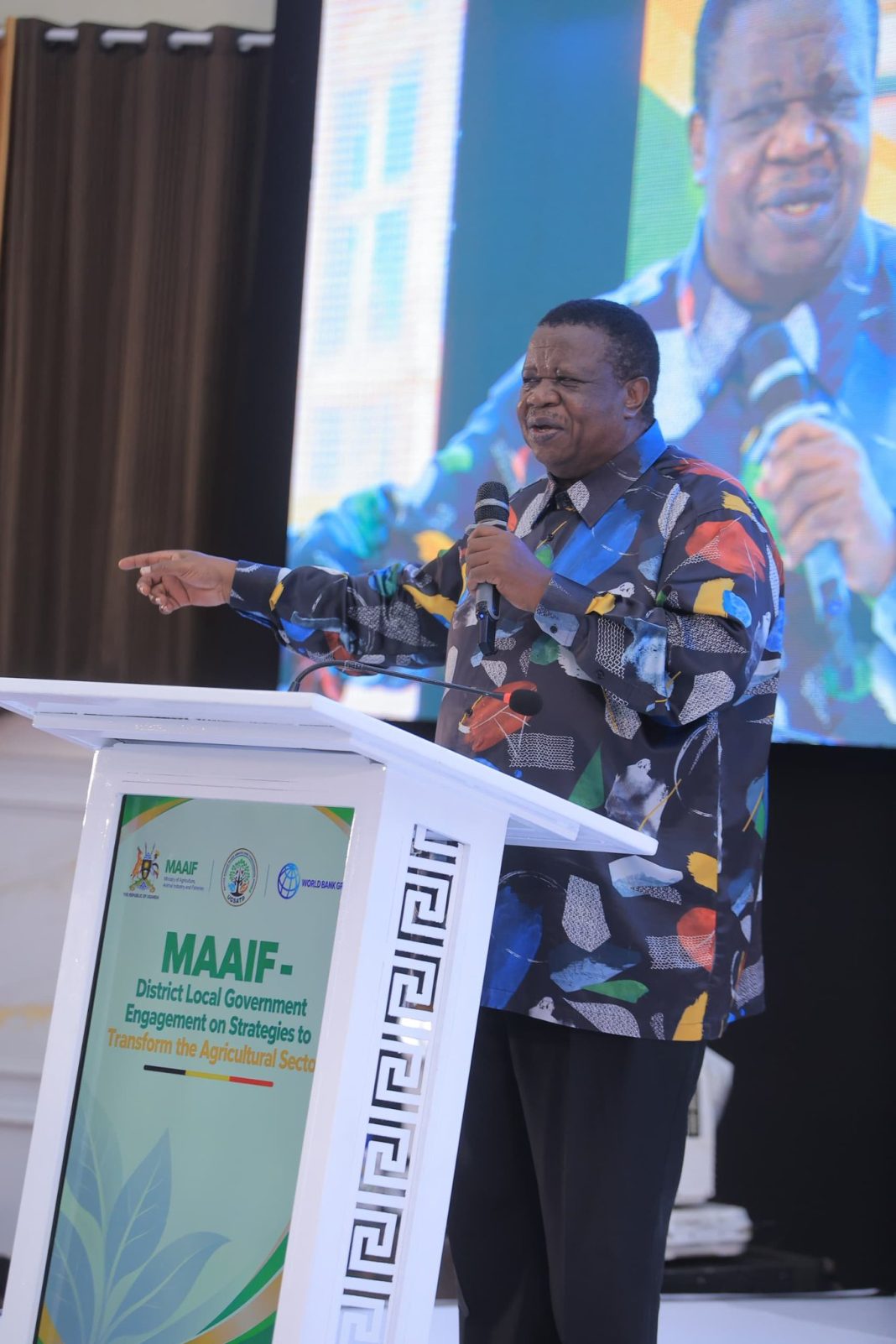 Otafiire Calls for Water, Food Security and Stronger Local Action to Transform Agriculture Otafiire Calls for Water, Food Security and Stronger Local Action to Transform Agriculture